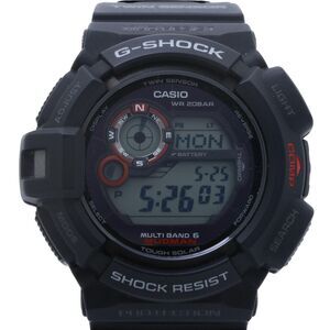CASIO G-SHOCK MASTER OF G - LAND MUDMAN GW-9300-1JF Black Resin/Stainless Ste...